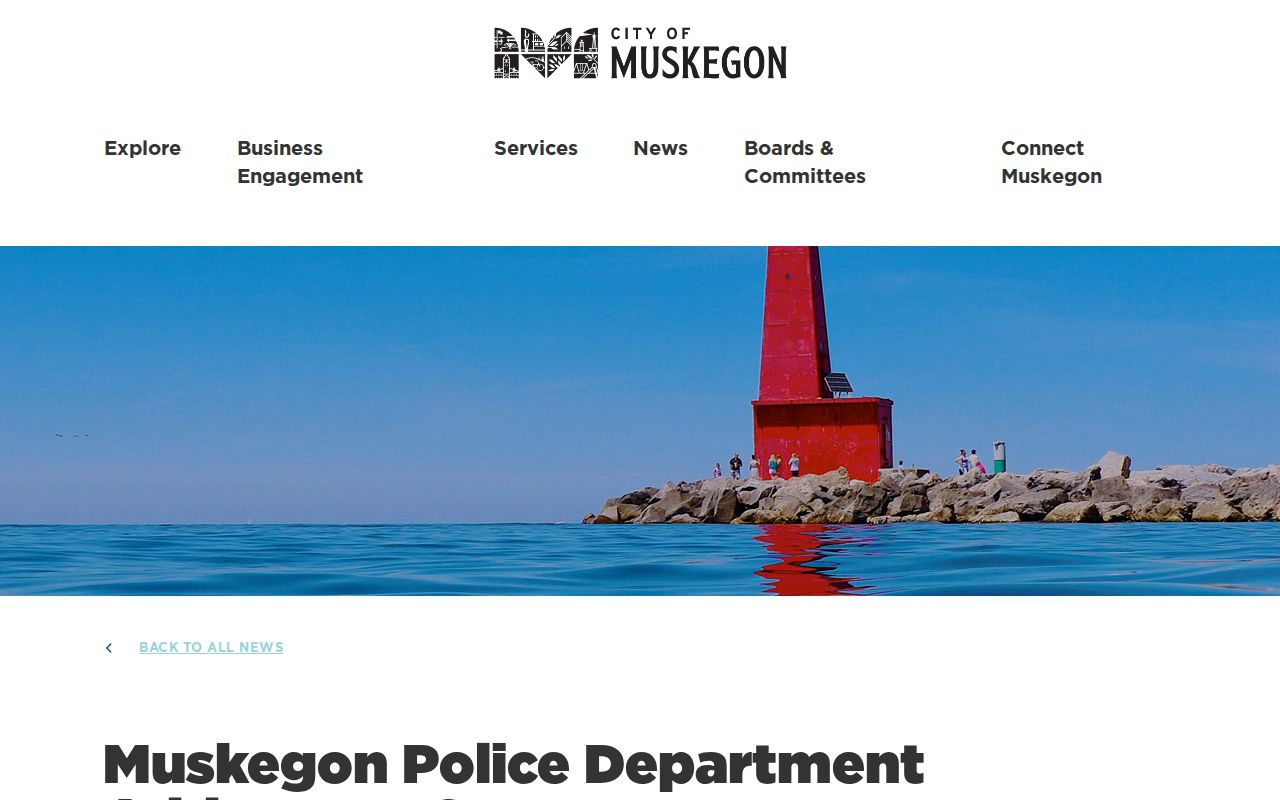 Muskegon Police transparency information related to local criminal records
