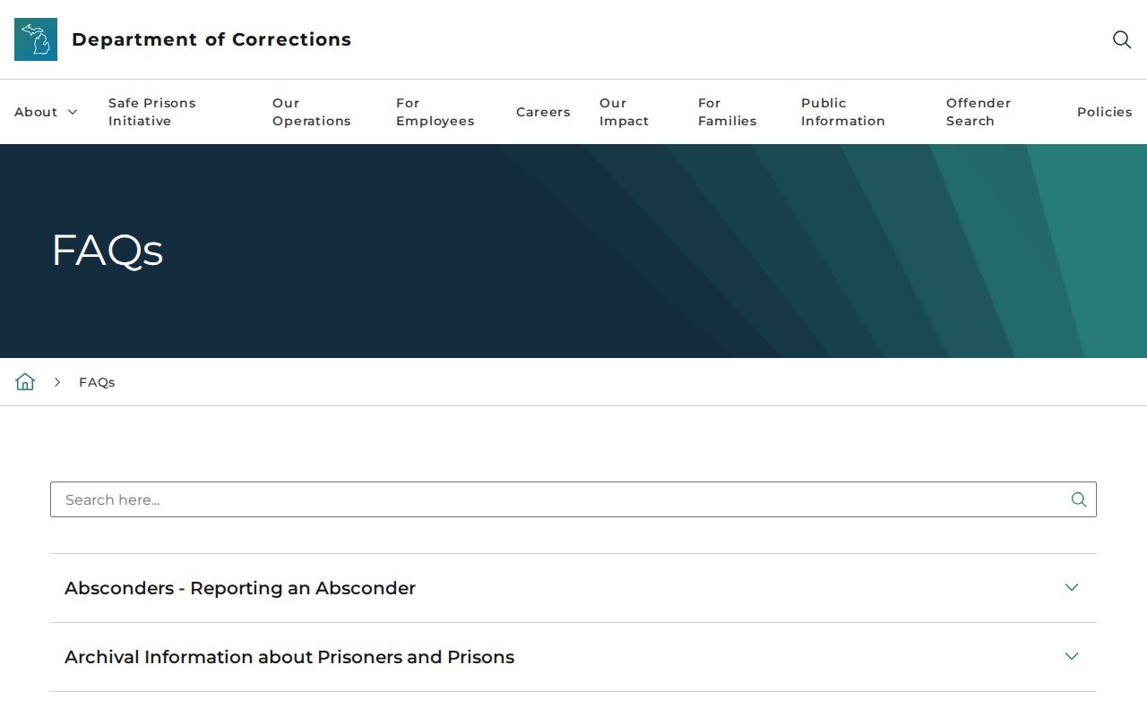 MDOC warning about limits of Muskegon County criminal history searches
